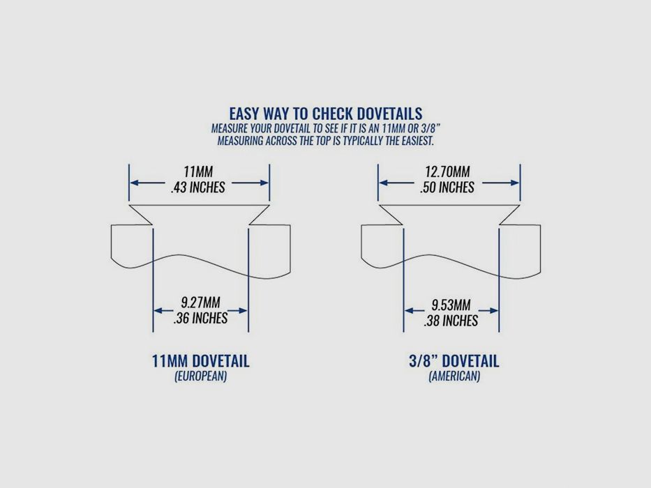 EGW CZ 452, 453, 455, 511 3/8″ DOVETAIL 20 MOA, immagine 4 di 5
