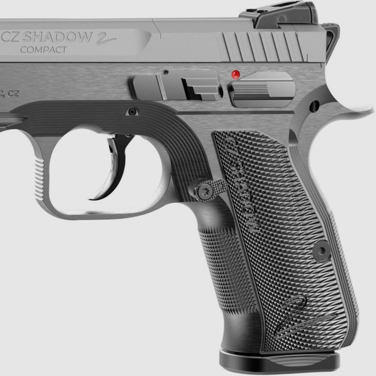 CZ Shadow 2 Compact Industrial Silver, zdjęcie 3 z 5