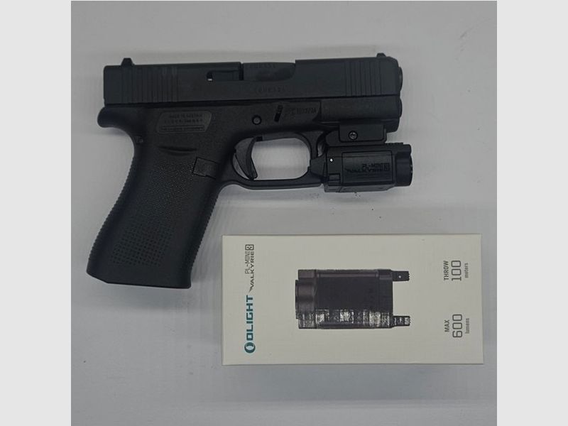 Pack FCSE Pistole Glock 43X Kal. 9 mm Olight PL3 600 lm, Bild 1 von 4