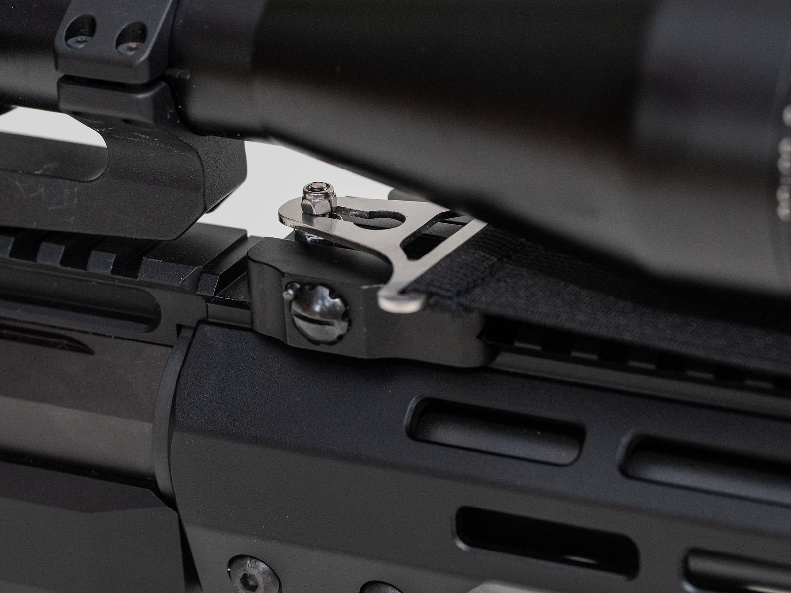 Cinta universal de destello, cinta térmica de protección contra destellos Mirage con Picatinny y liberación rápida de 80 mm