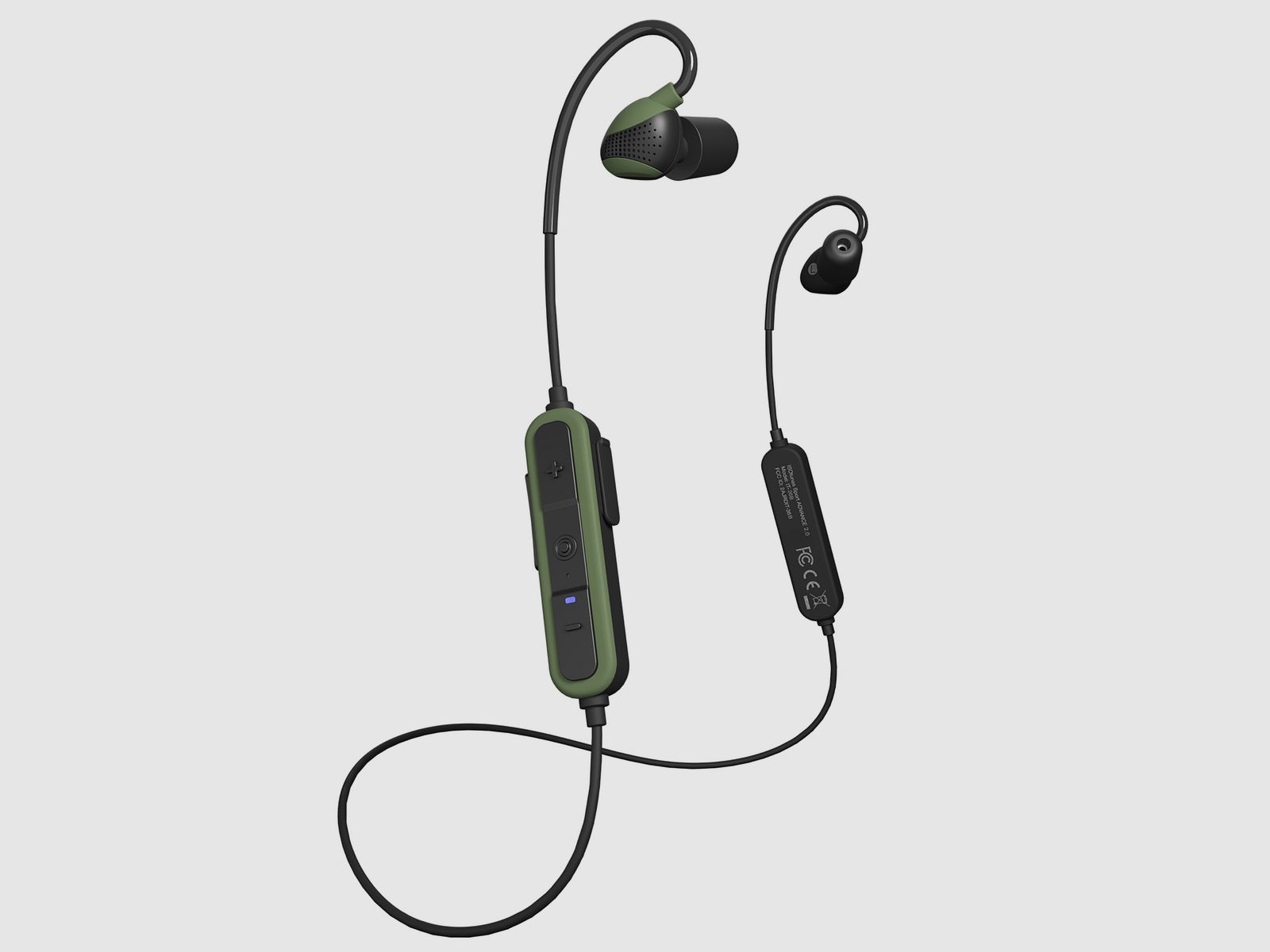 ISOTUNES Sport 37610100 Advance 2.0 ochrona słuchu w kolorze zielonym