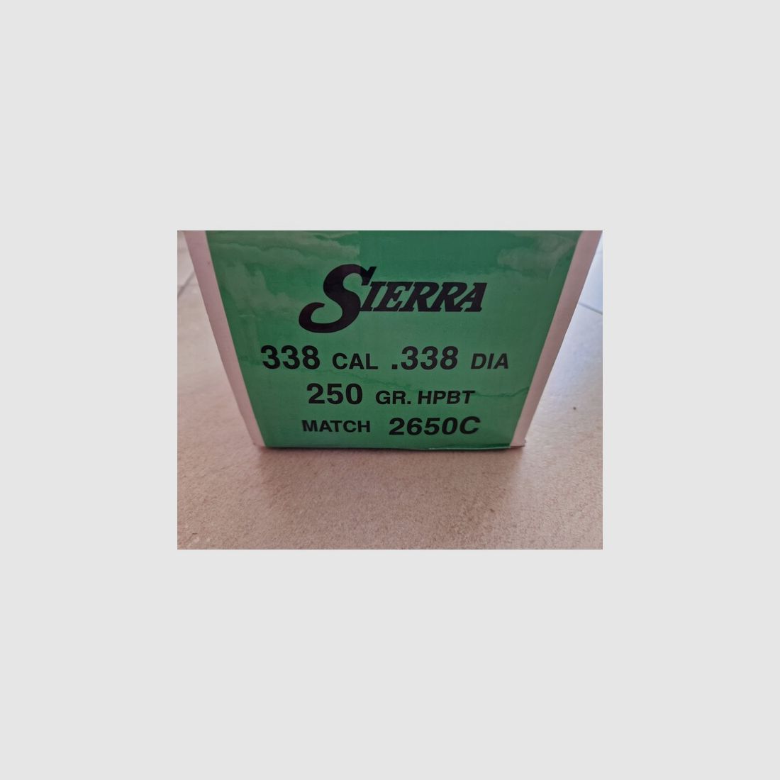 SIERRA GESCHOSS .338/.338 250GR HPBT MATCH 500 STÜCK