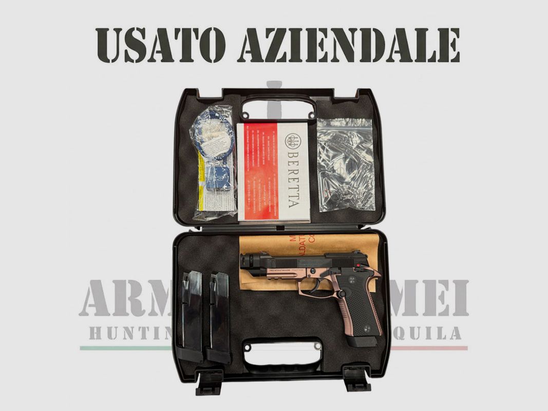 GEBRUIKT – PISTOOL – BERETTA MOD. 80X CHEETAH TACTICAL SPECIAL EDITION kal. 9 KORT, afbeelding 4 van 4