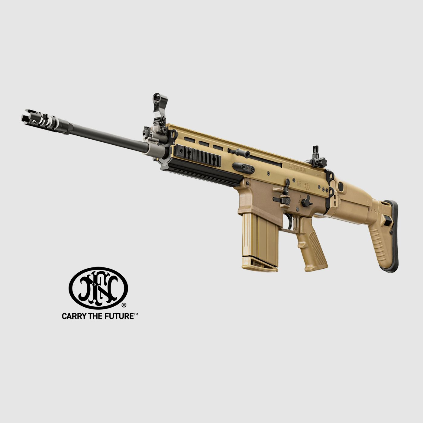 FN SCAR® 17S NRCH 7.62x51 20rd FDE, image 2 of 6