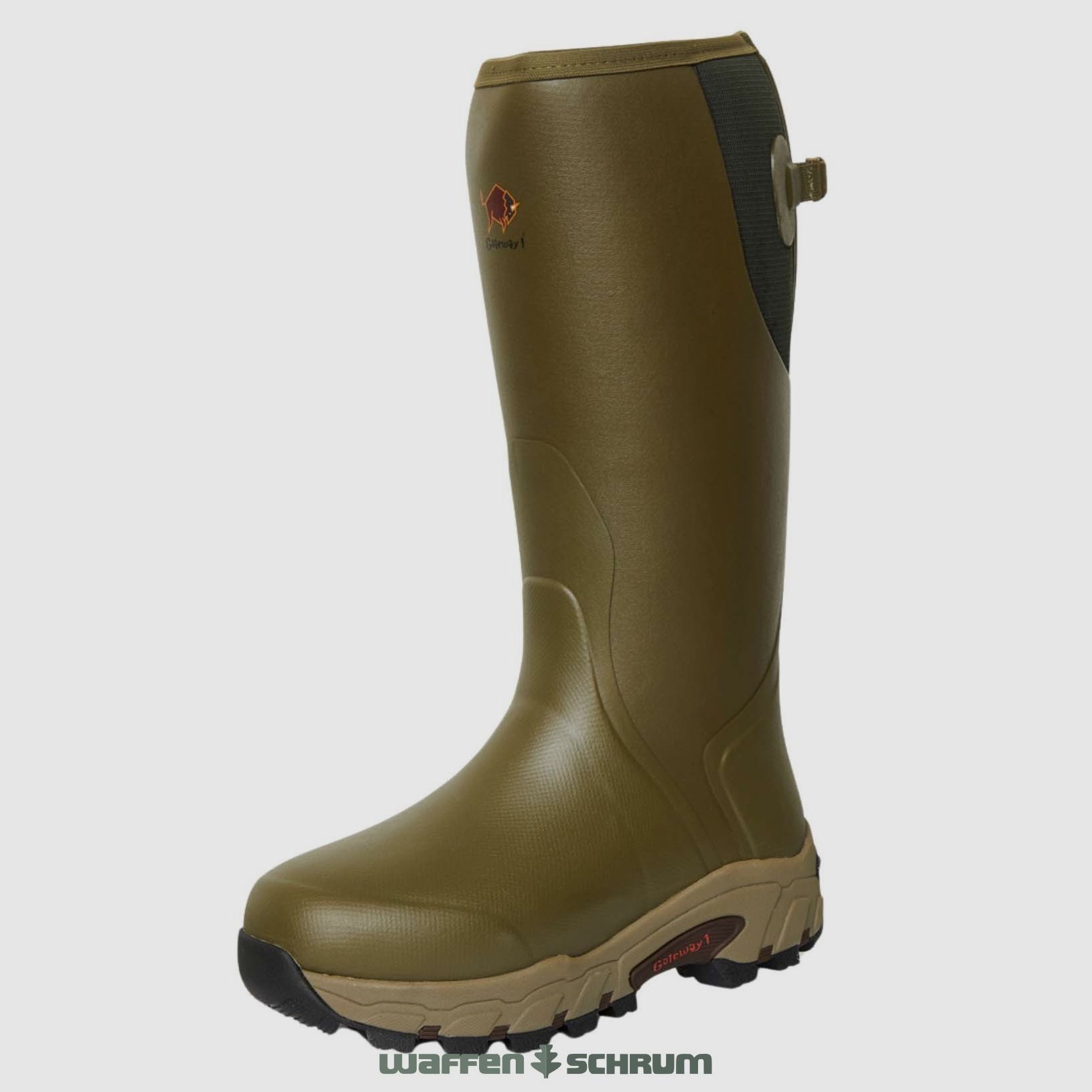 Gateway Pro Shooter 18'' 7mm side- zip Olive