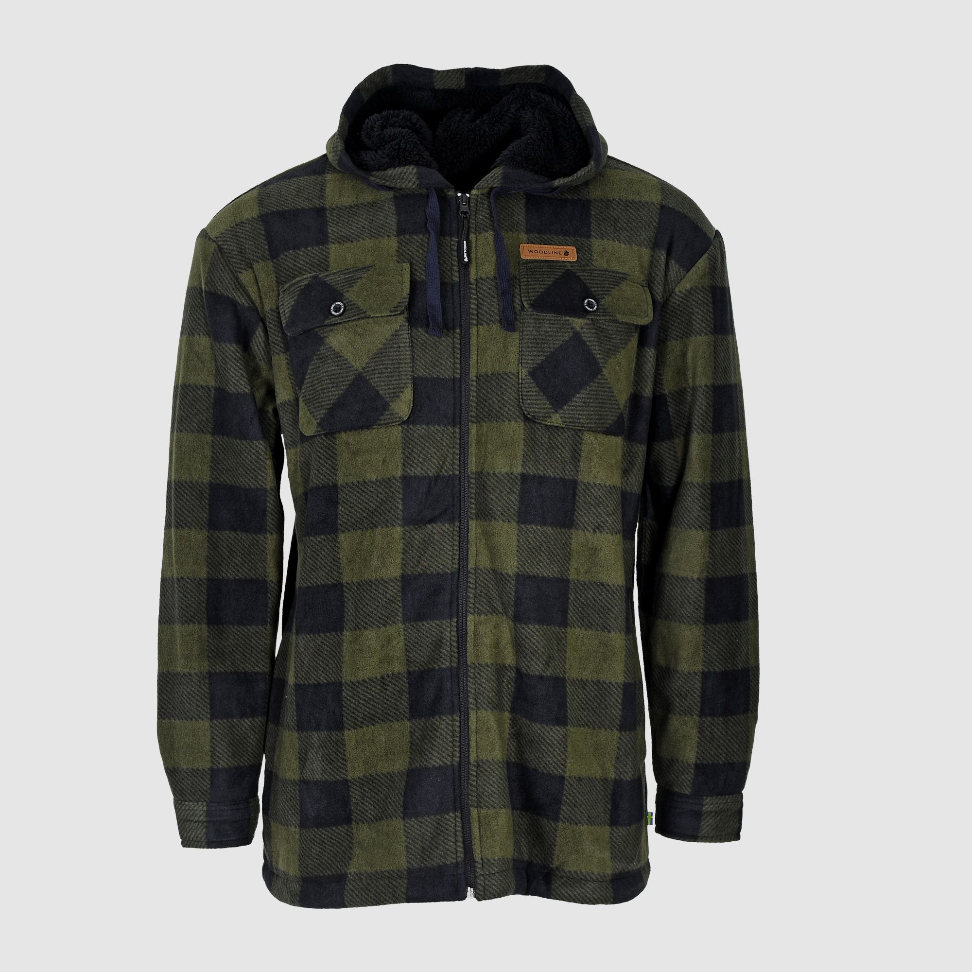 Woodline Fleecejacka Canada Green XL