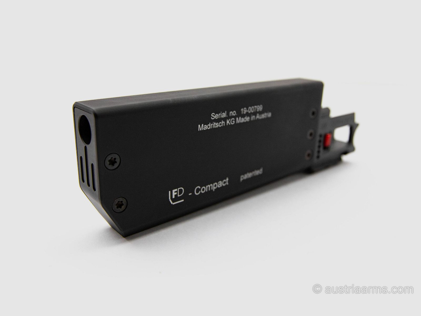 Fischer FD917 Compact Schalldämpfer – 9x19mm HK SFP9, Schwarz, Bild 3 von 3