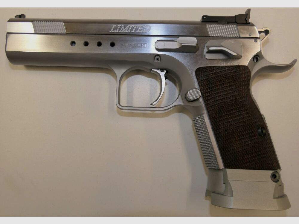 Tanfoglio Pistole, Tanfoglio Limited Custom, Gebraucht .45Auto, .45ACP mit Ersatzmagazin