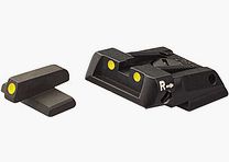 LPA SPL01HK Fiber-Optik-Visiersatz für HK Pistolen Mod. P30 (L), HK45, SFP9/40 – Fiber-Optik