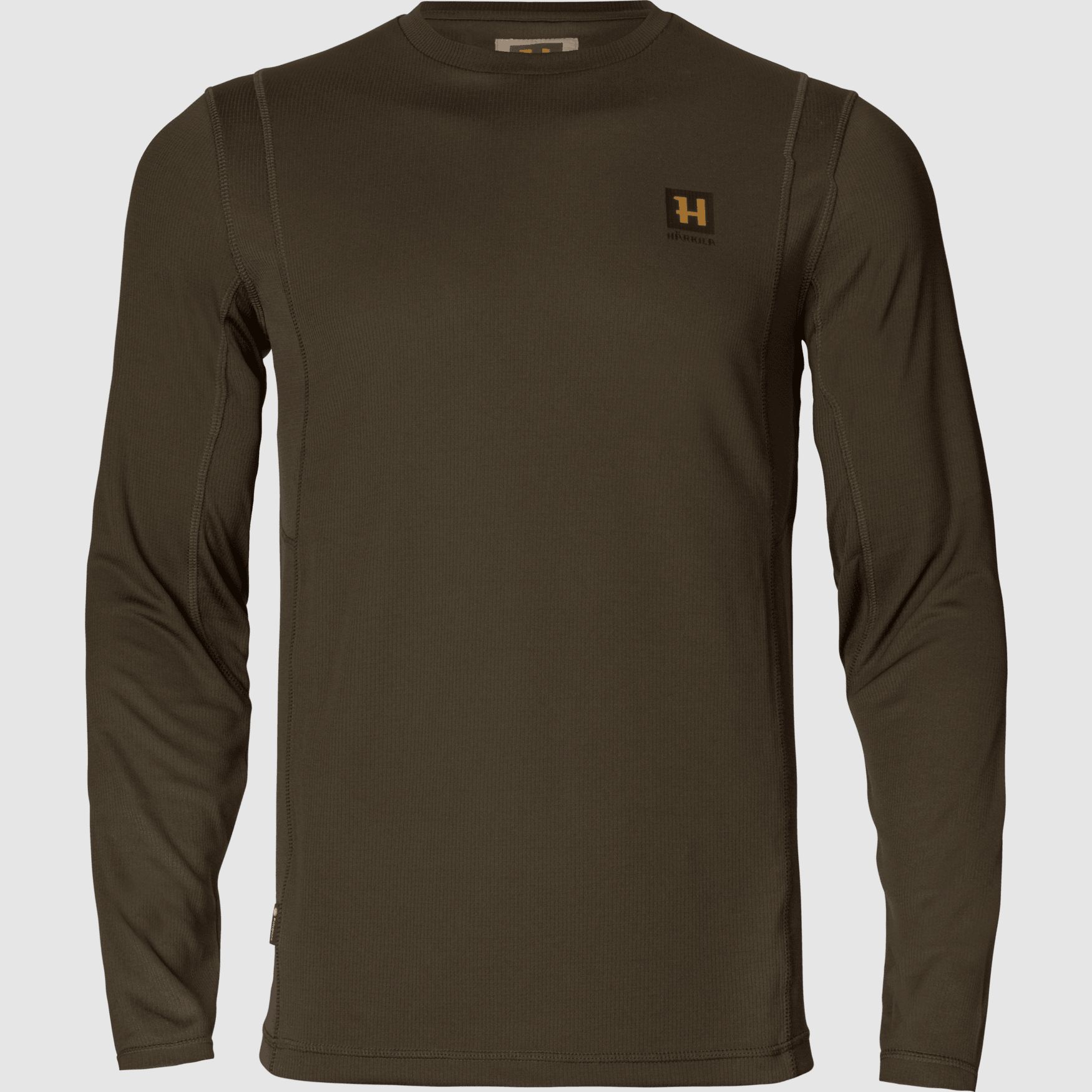 Härkila Forest Hunter L/S T-shirt Men Hunting Green/Shadow Brown 3XL