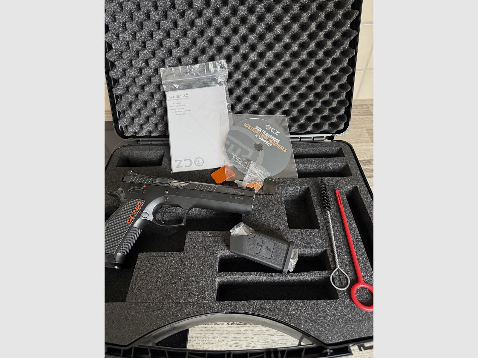 CZ 75 Tactical Sport Orange 9x19 