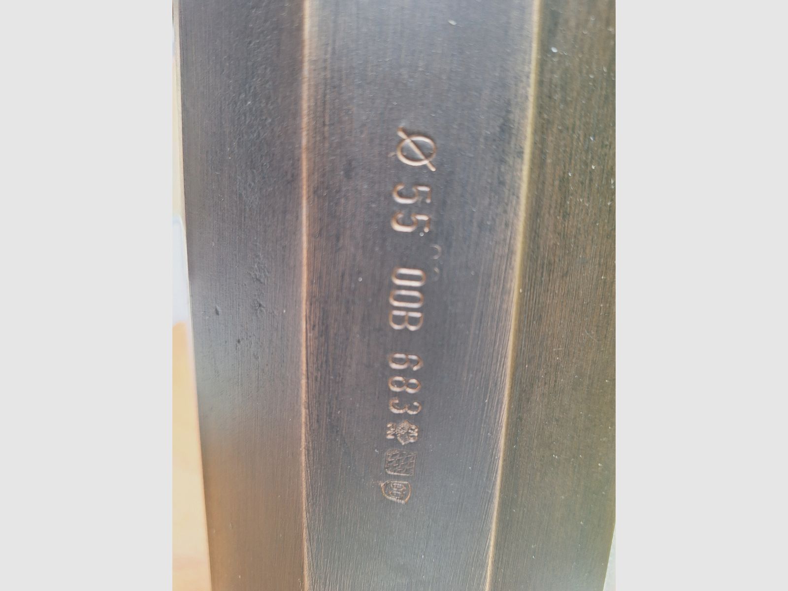 Fixed bronze mortar