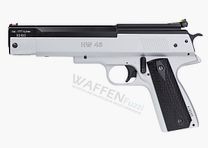 Weihrauch HW 45 Stainless Look Pistolet à air Calibre 4,5mm Diabolo