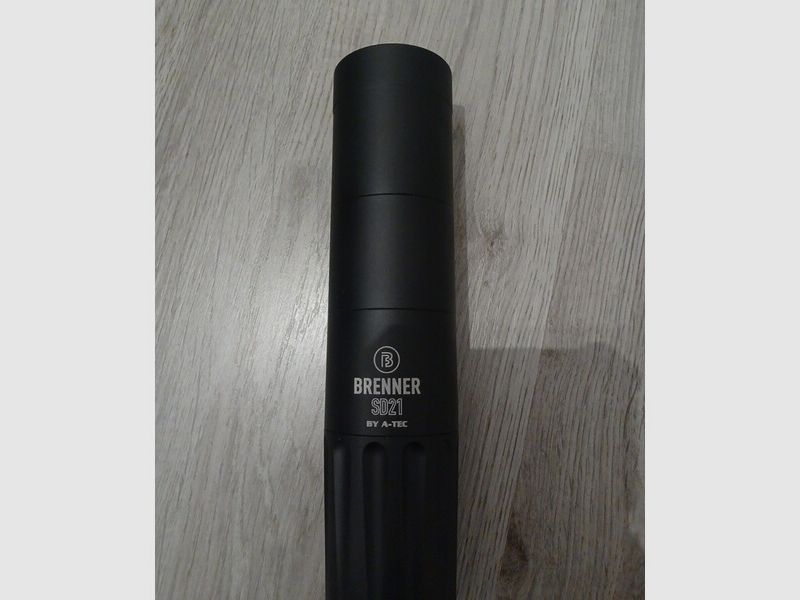 Schalldämpfer Brenner SD 21 by A-Tec, Kal. .308 nahezu unbenutzt