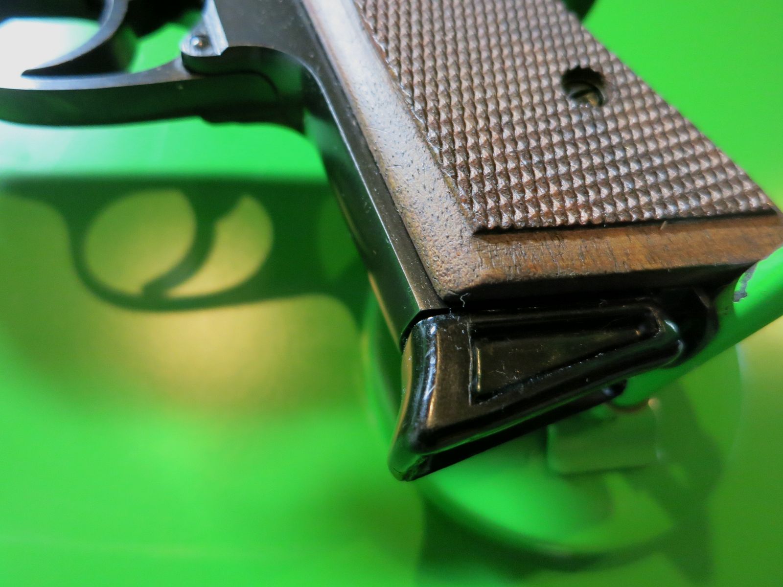 Halbautomatische Pistole MANURHIN, Walther PPK, Kal. 7,65 mm Browning       #40-, Bild 8 von 12