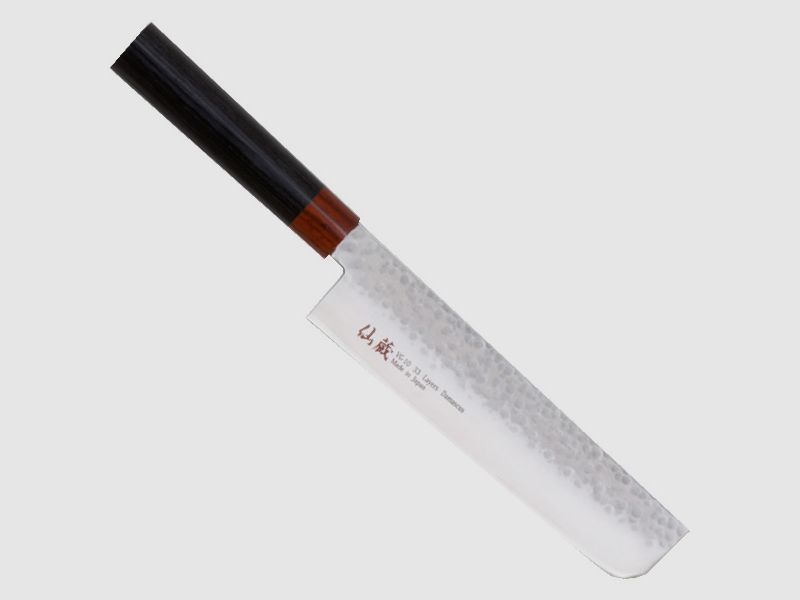 Japanisches Kochmesser Kanetsu Nakiri Damast