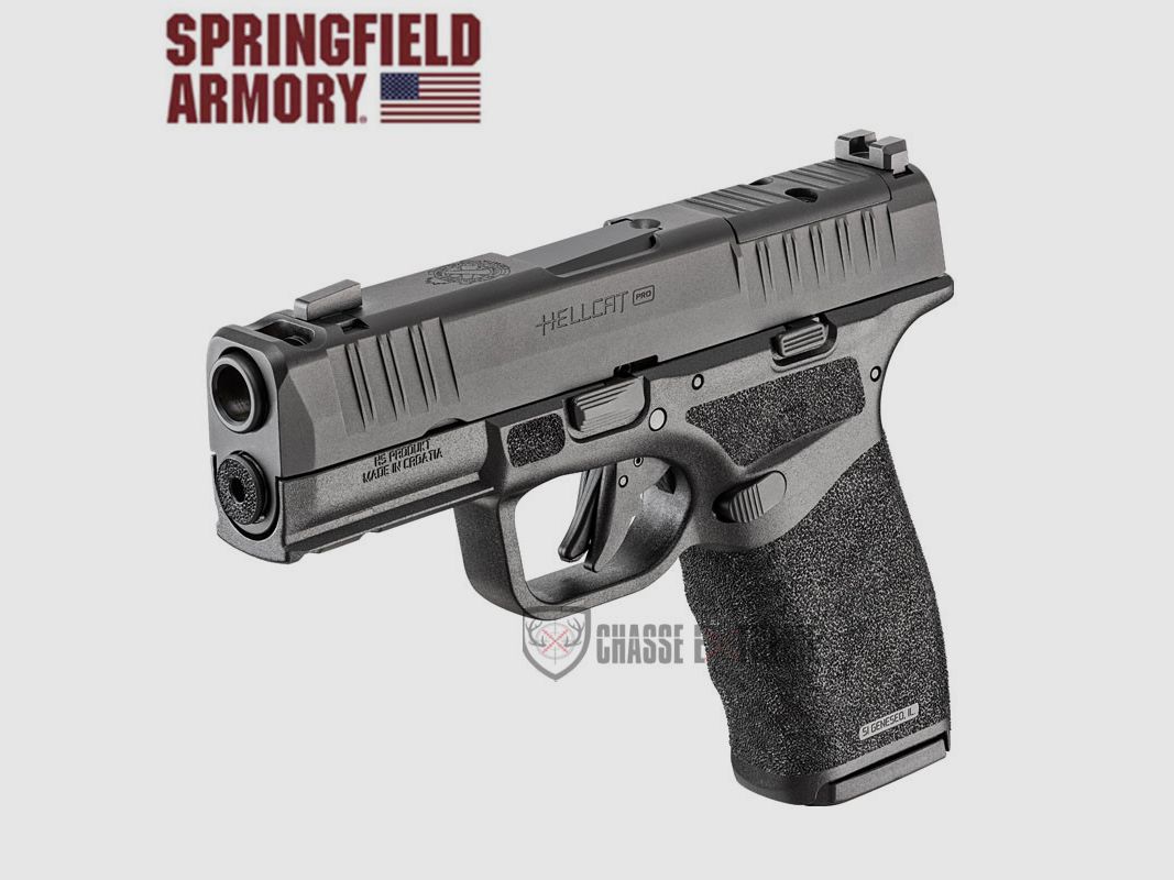 Pistole SPRINGFIELD ARMORY Hellcat Pro Osp Comp Cut 3,7'' Kal. 9X19 mm, Bild 3 von 4