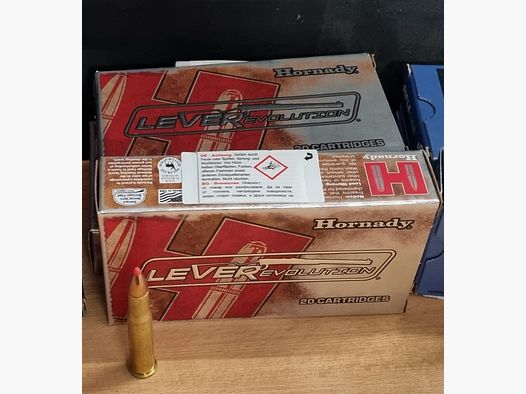 2 Schachteln "Hornady LEVERevolution .30-30 WIN"