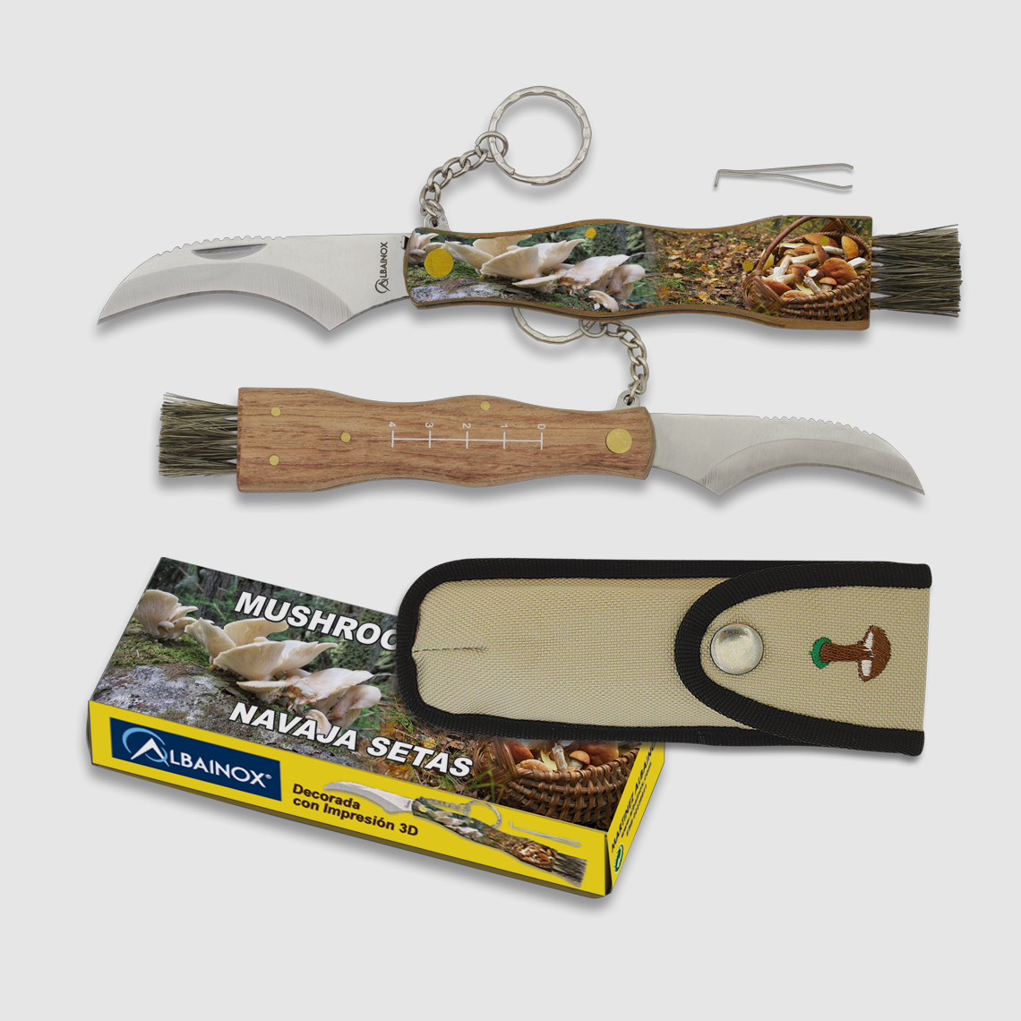 Navaja Setera 3D. Albainox. Klinge: 7,2 cm