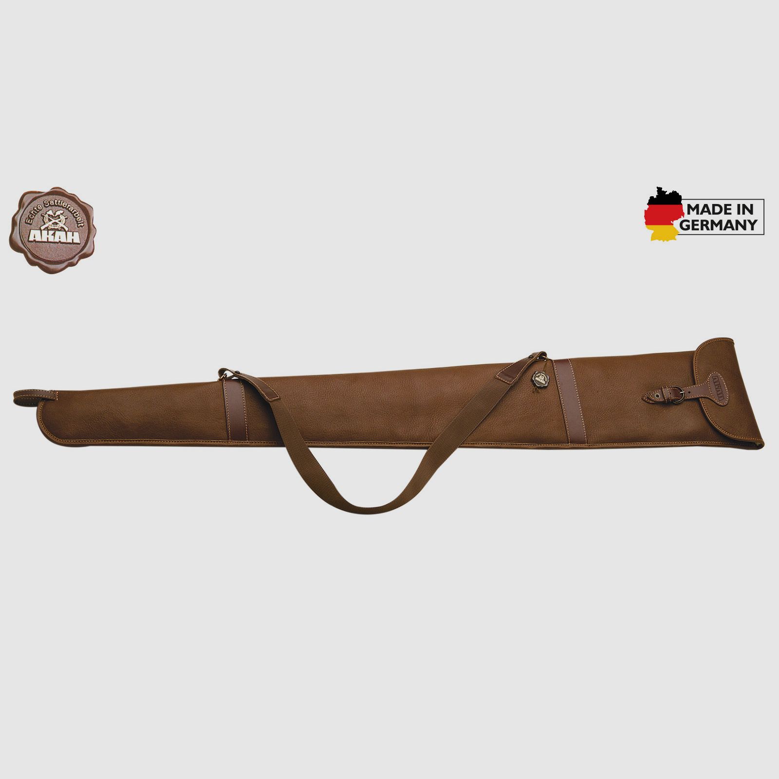 Housse de fusil en cuir d'élan