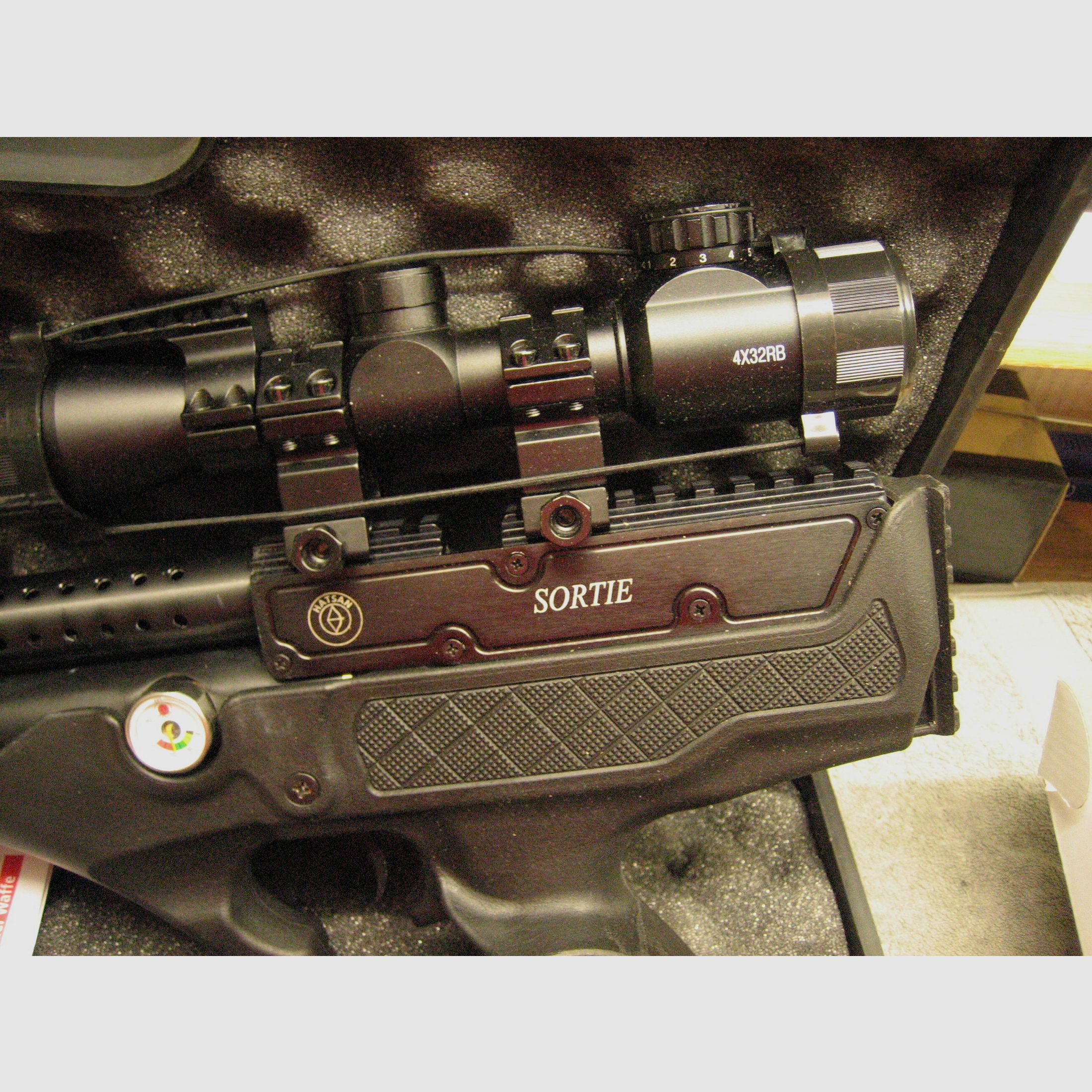 Hatsan Sortie Pressluftpistole 5,5mm Neu Neuwertig Weihnachtspreis