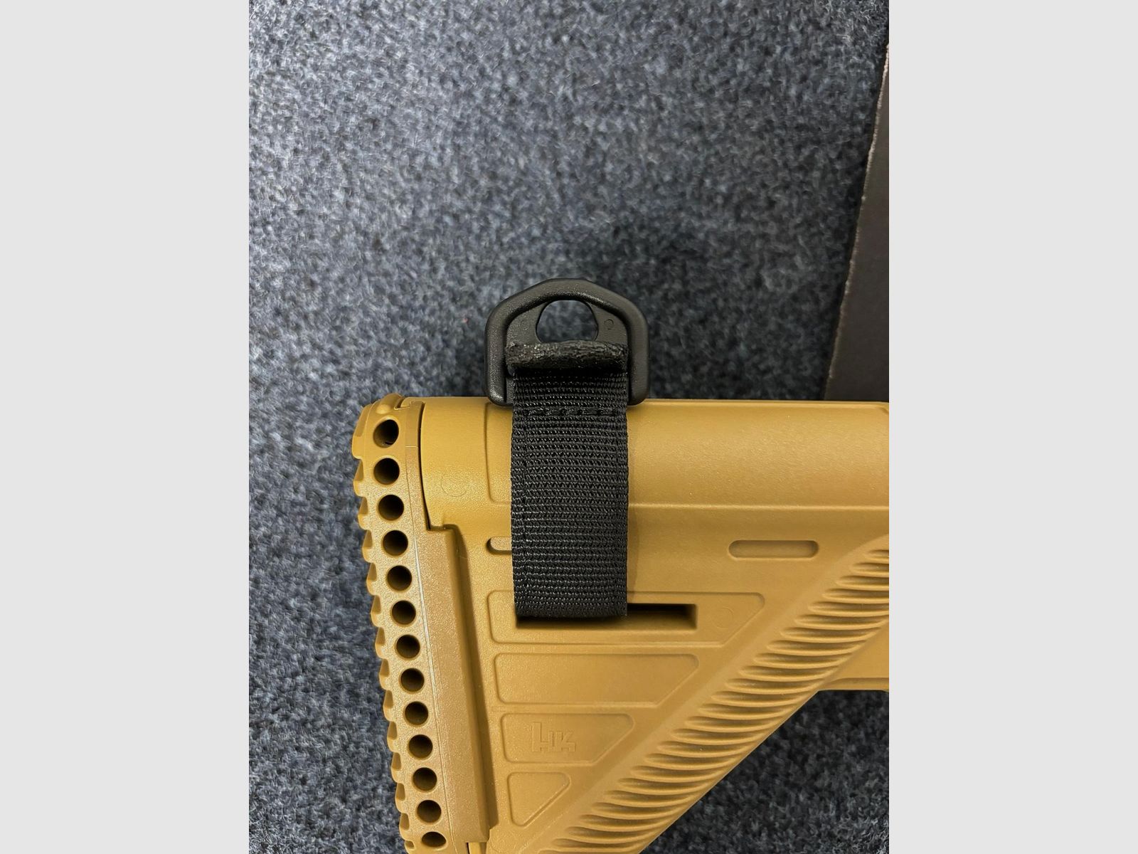 Set HK dubbele Picatinny riem bevestiging & band voor schoudersteun - NIEUW - Heckler & Koch Mr223 Mr308 G38 G95k