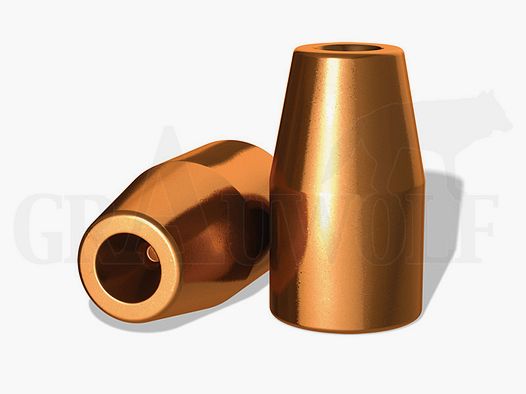 .458 / 11,6 mm (45-70 Gov.) 300 gr / 19,4 g H&N High Speed HP Geschosse 250 Stück