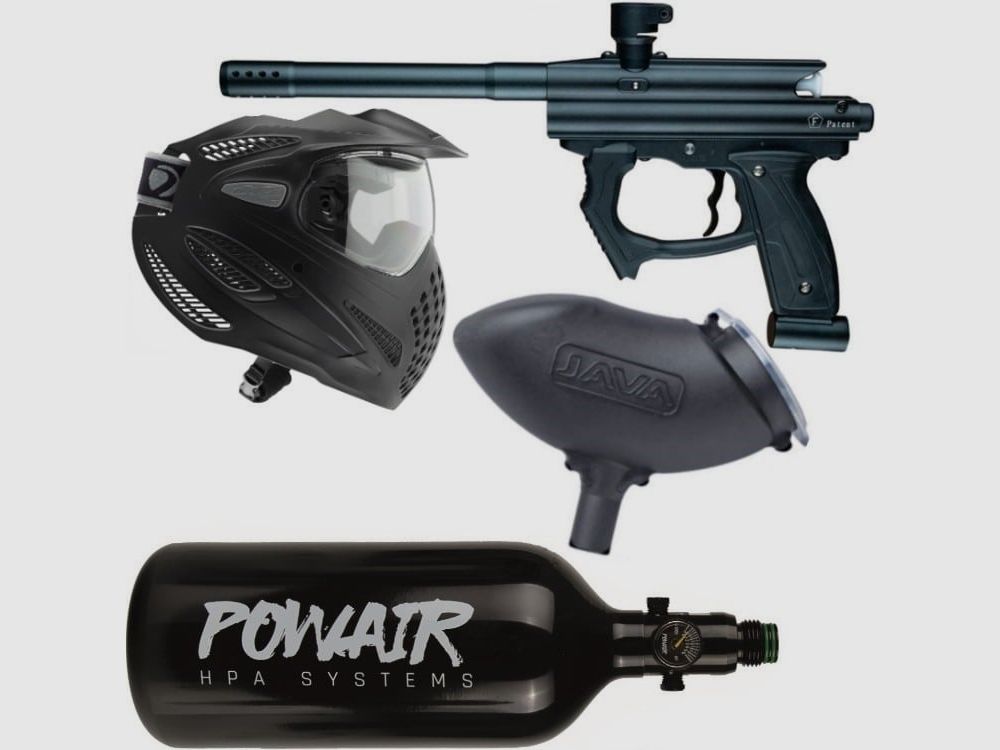 New Legion Riot2 Paintball Markierer Sparpaket / Komplettset