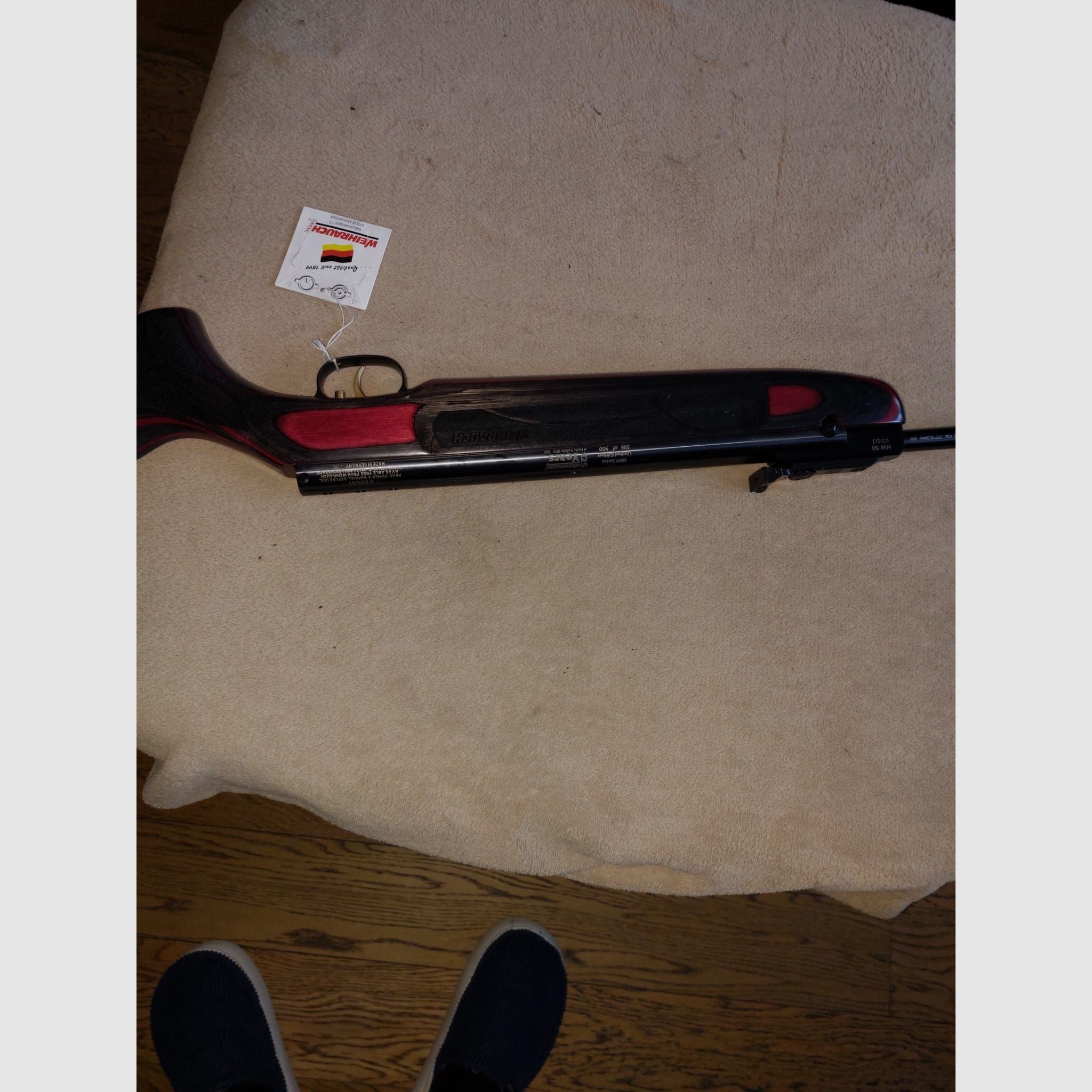 Fusil à air Weirauch HW 50 S tout neuf pour le 125ème anniversaire