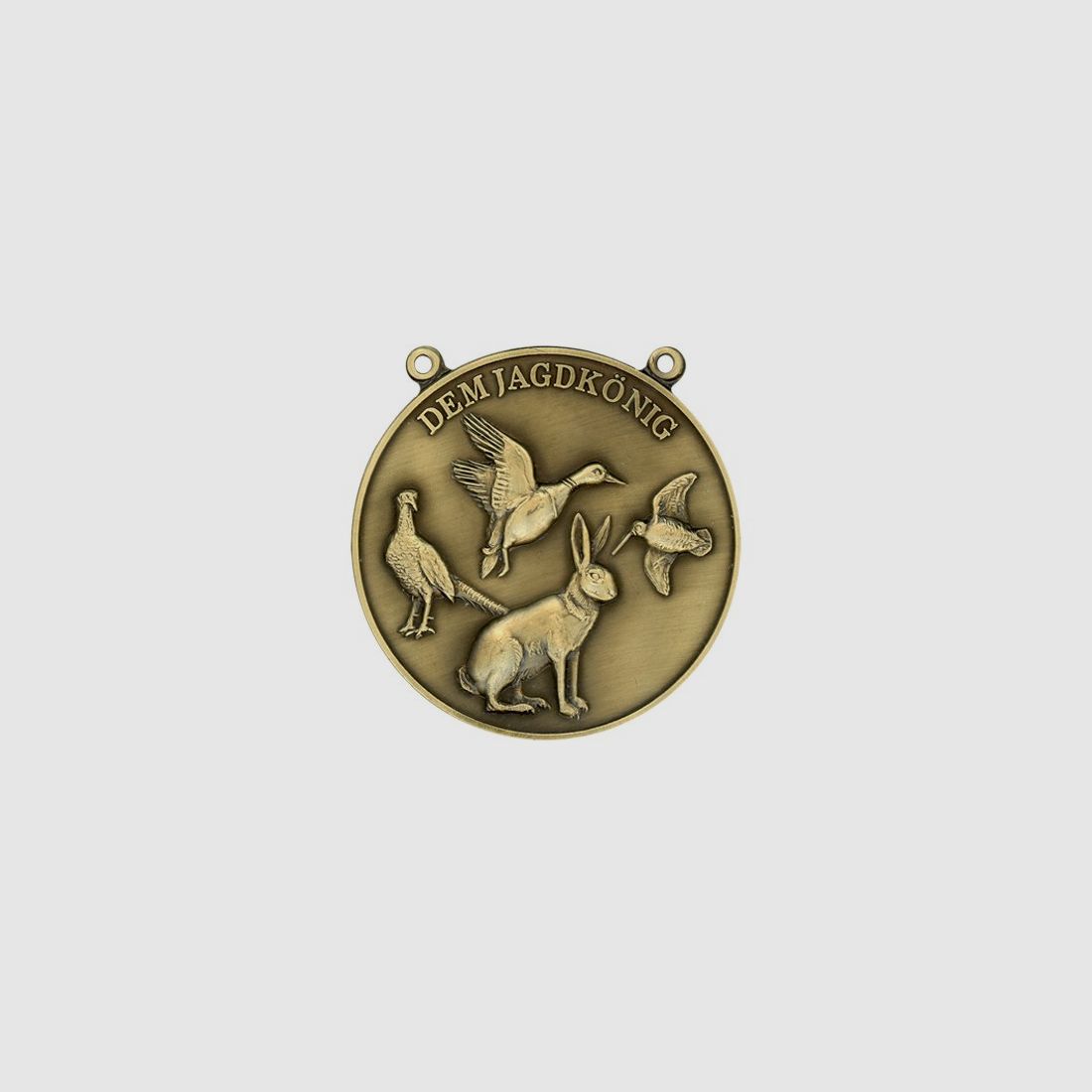 Steinhauer&Lück Jagdmedaille Niederwild 60mm Bronze mit Kette