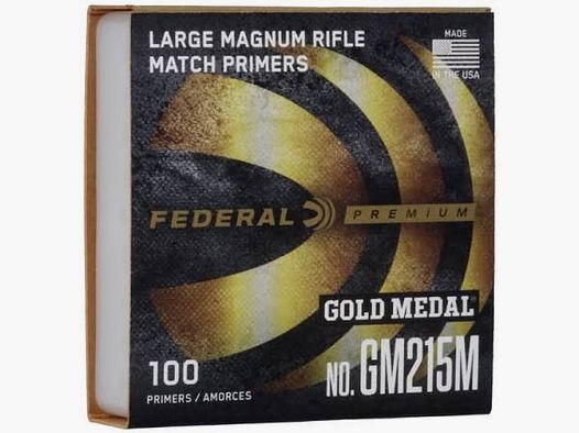 primers – Federal Gold Medal – Large Rifle Magnum