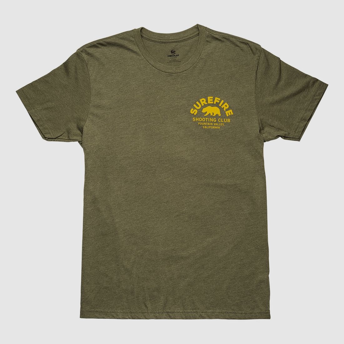 SureFire Shooting Club T-shirt Green Size 2XL