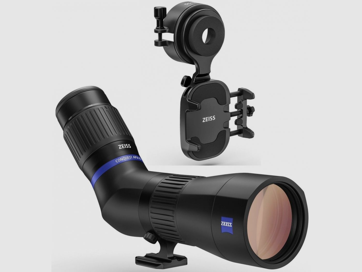 Zeiss ZEISS Conquest Apia 65 mit Okular 20-50x + ZEISS Digiscoping Adapter