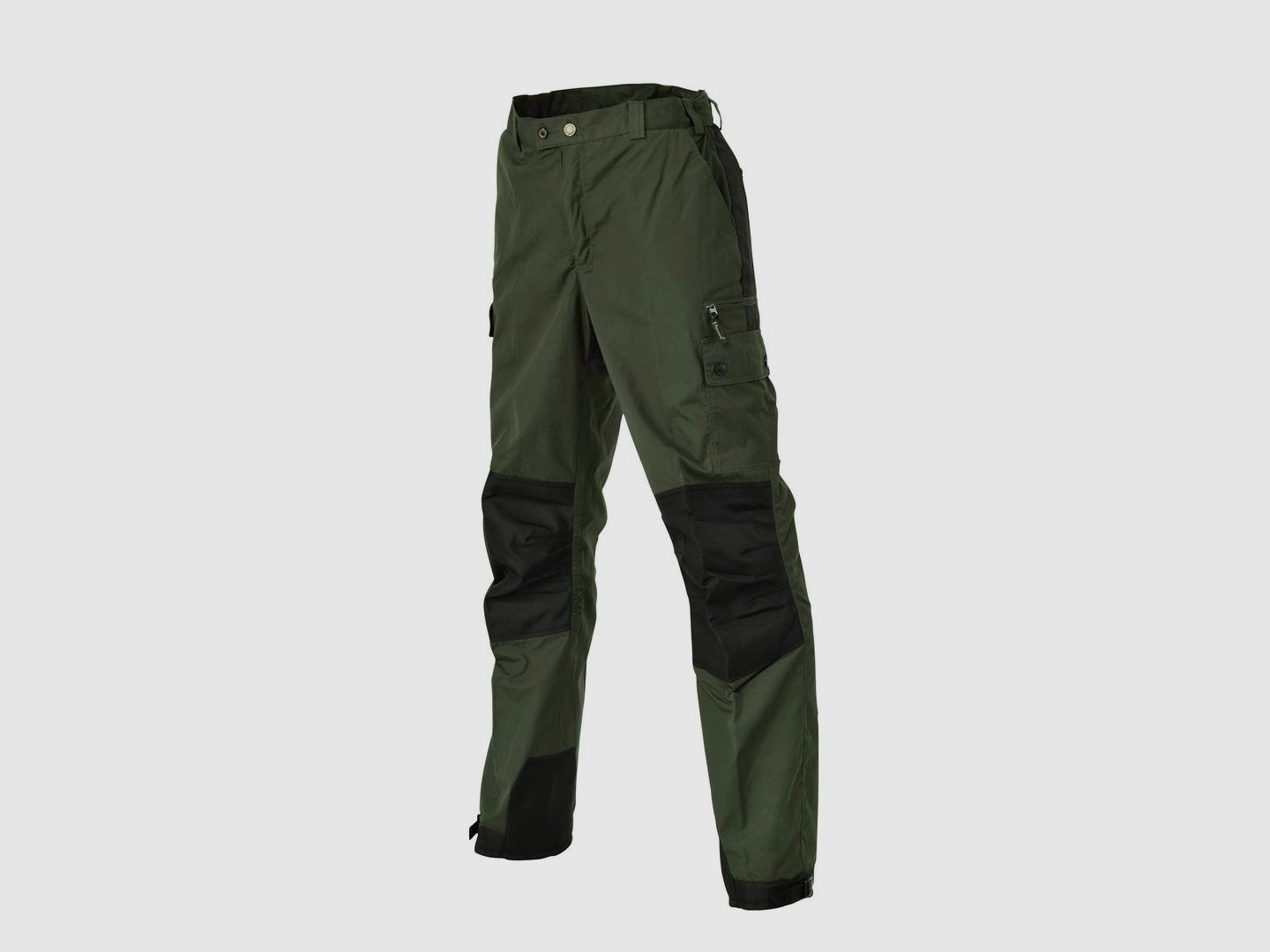 Pinewood Lappland Extrem Hose Bekleidungsgröße: C46, Farbe: Dunkelgrün/ Schwarz
