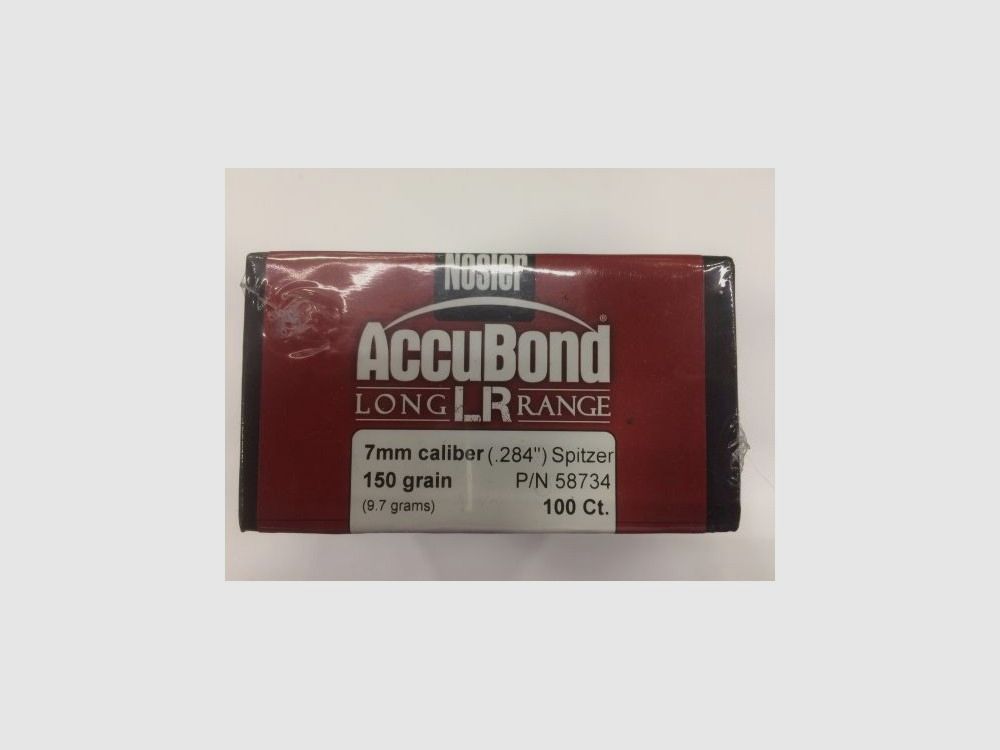NOSLER GESCHOSSE 7MM LONG RANGE 150GR, Bild 1 von 3