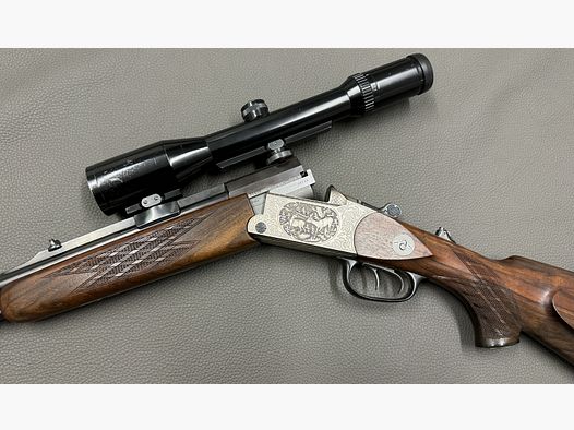 Blaser BERGSTUTZEN B75 LUXUS Kal. 7x65R-5,6x50R Mag. Swarovski vvv Laufmündung