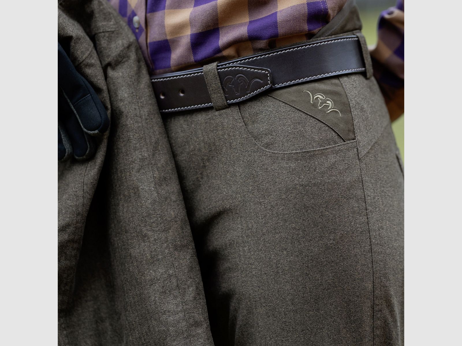 BLASER Vintage Celina Trousers 36 / Brown, image 8 of 8