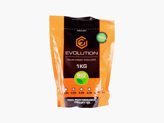 Evolution High Performance Airsoft BIO Tracer BBs 6mm 0,25g 4.000 Stück