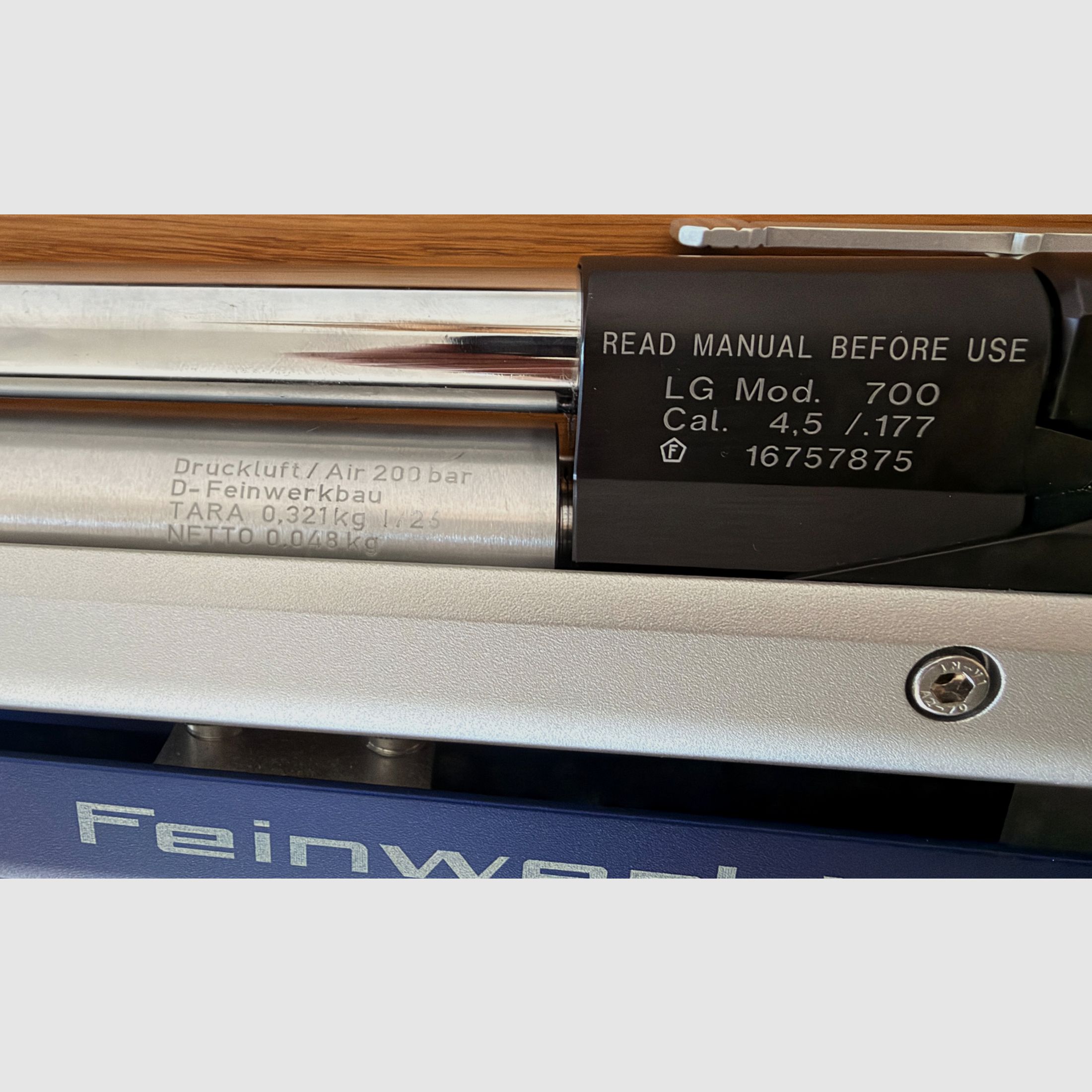Tireurs sportifs LG - Feinwerkbau 700, image 8 sur 9