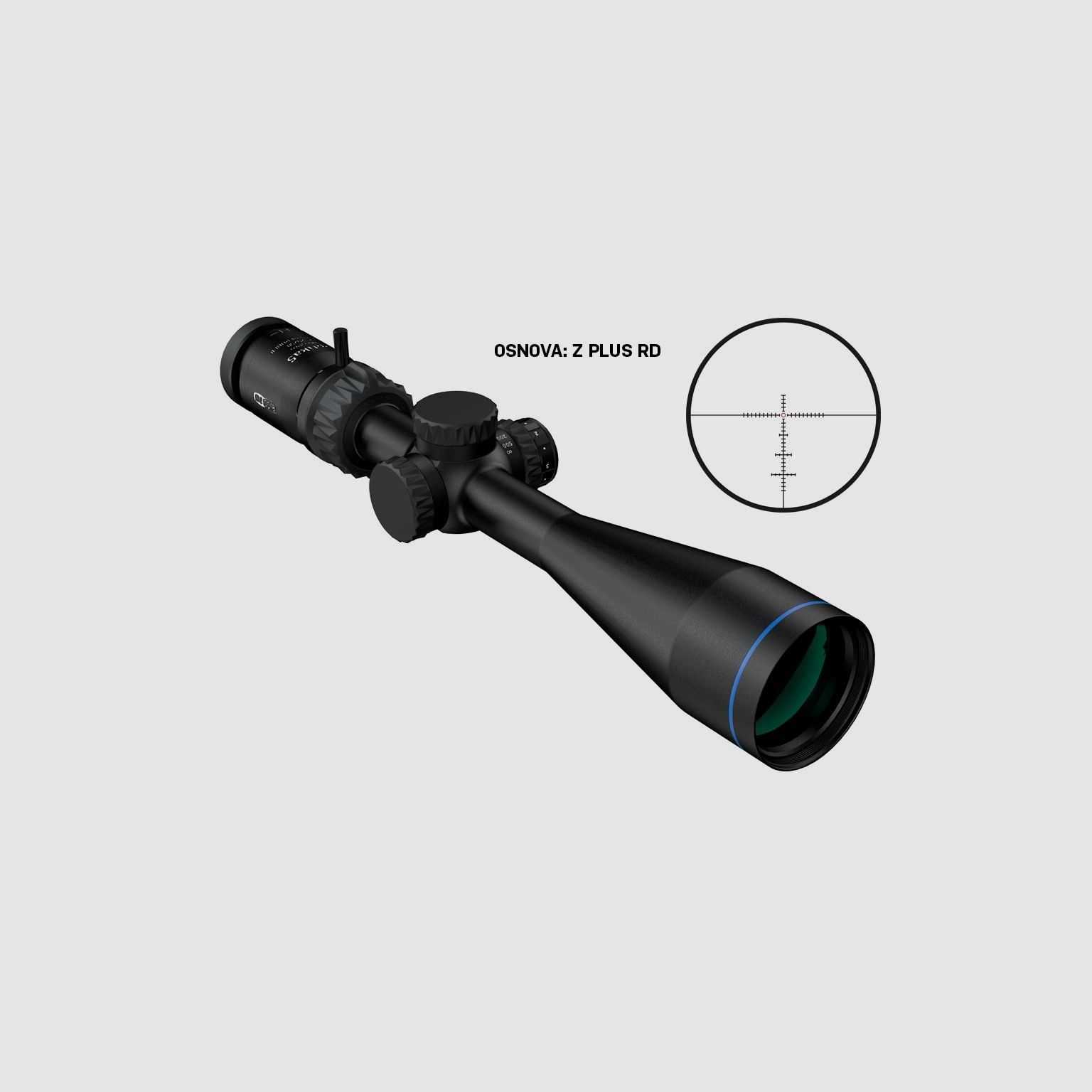 Meopro Optika5 4-20x50 RD - Z-Plus MittelrohrØ 1''/25,4 mm