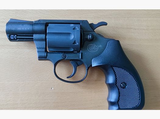 Colt detectice special brüniert 9 mm RK