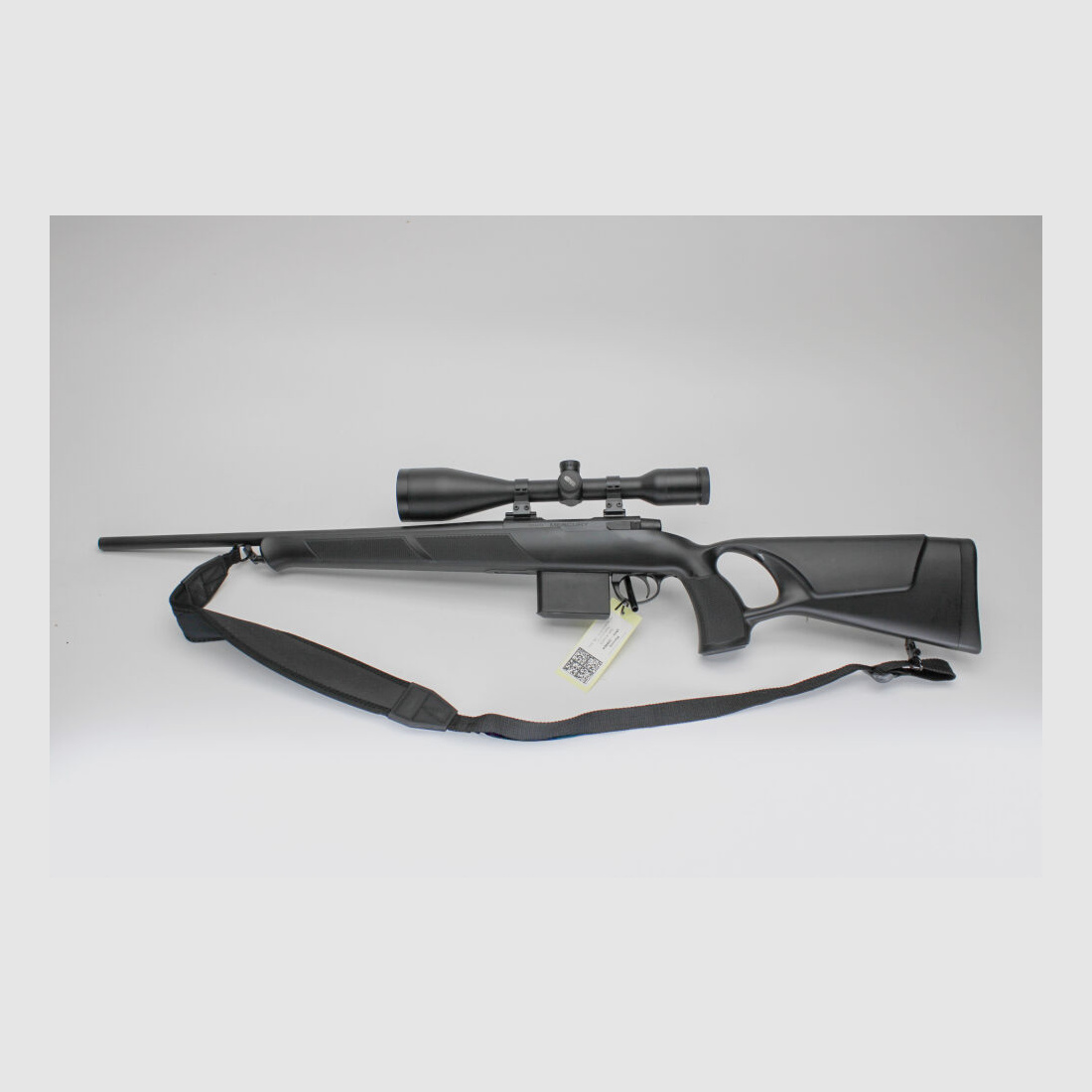 Rep. fucile Mercury con calcio forato e Meostar R1 7x56 .308Win