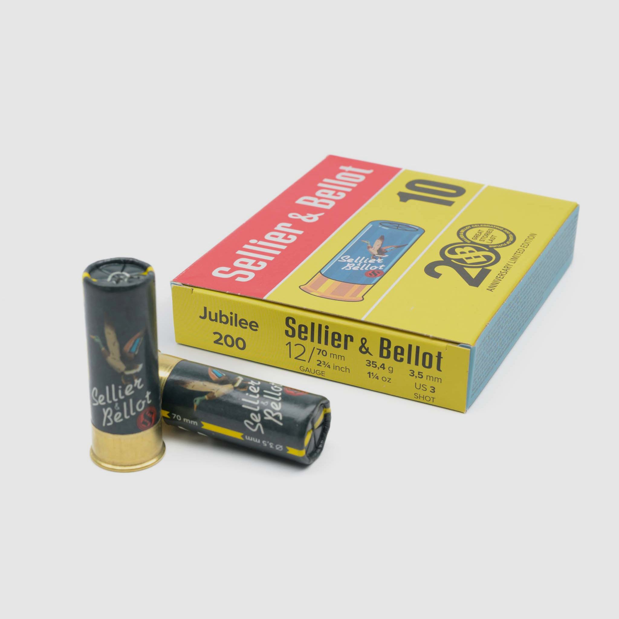 SELLIER & BELLOT 12/70 Jubilee 200 3,5mm 35,4g