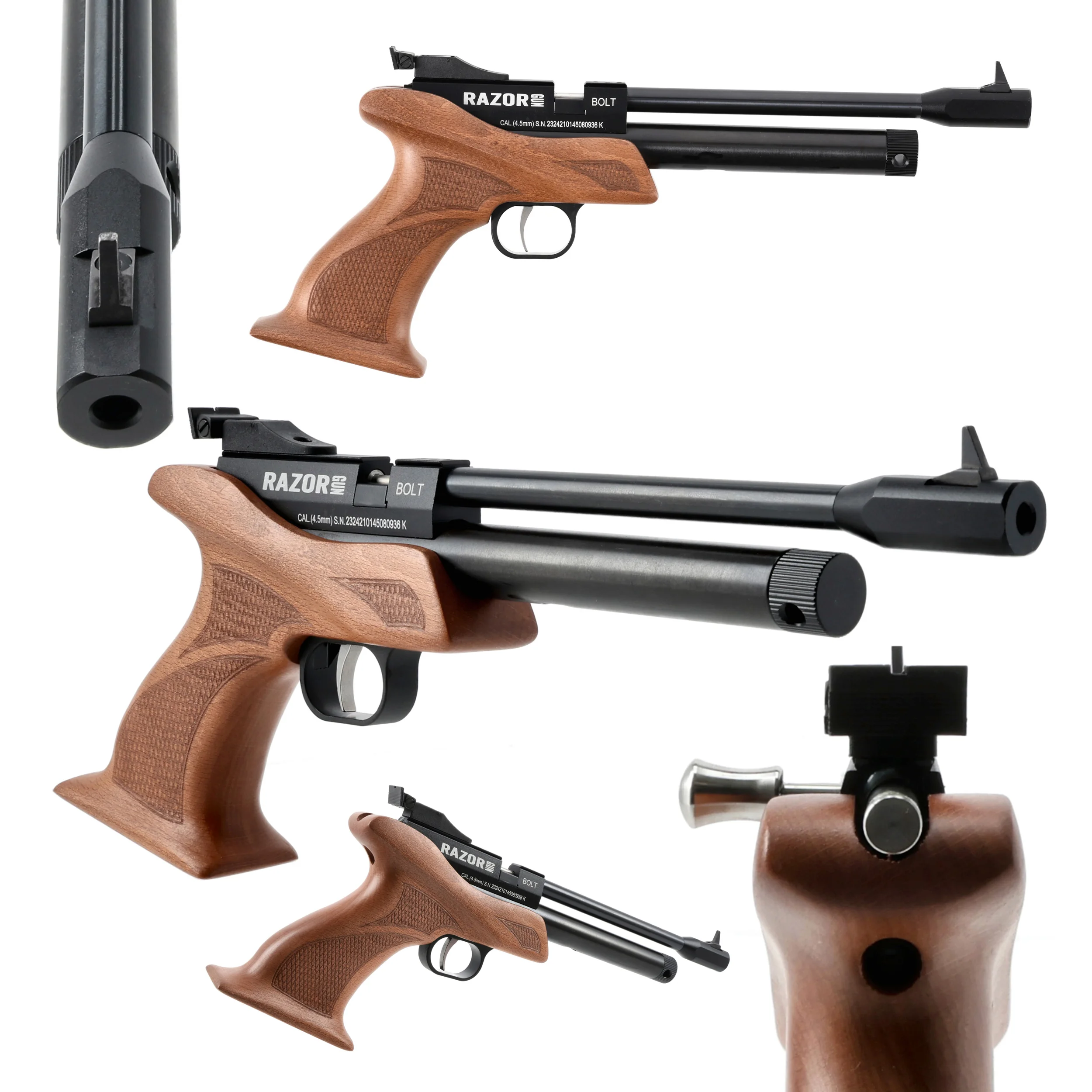 Pistolet wiatrówka RazorGun Bolt 5,5 mm CO2 (CP1-M 5,5), zdjęcie 24 z 24