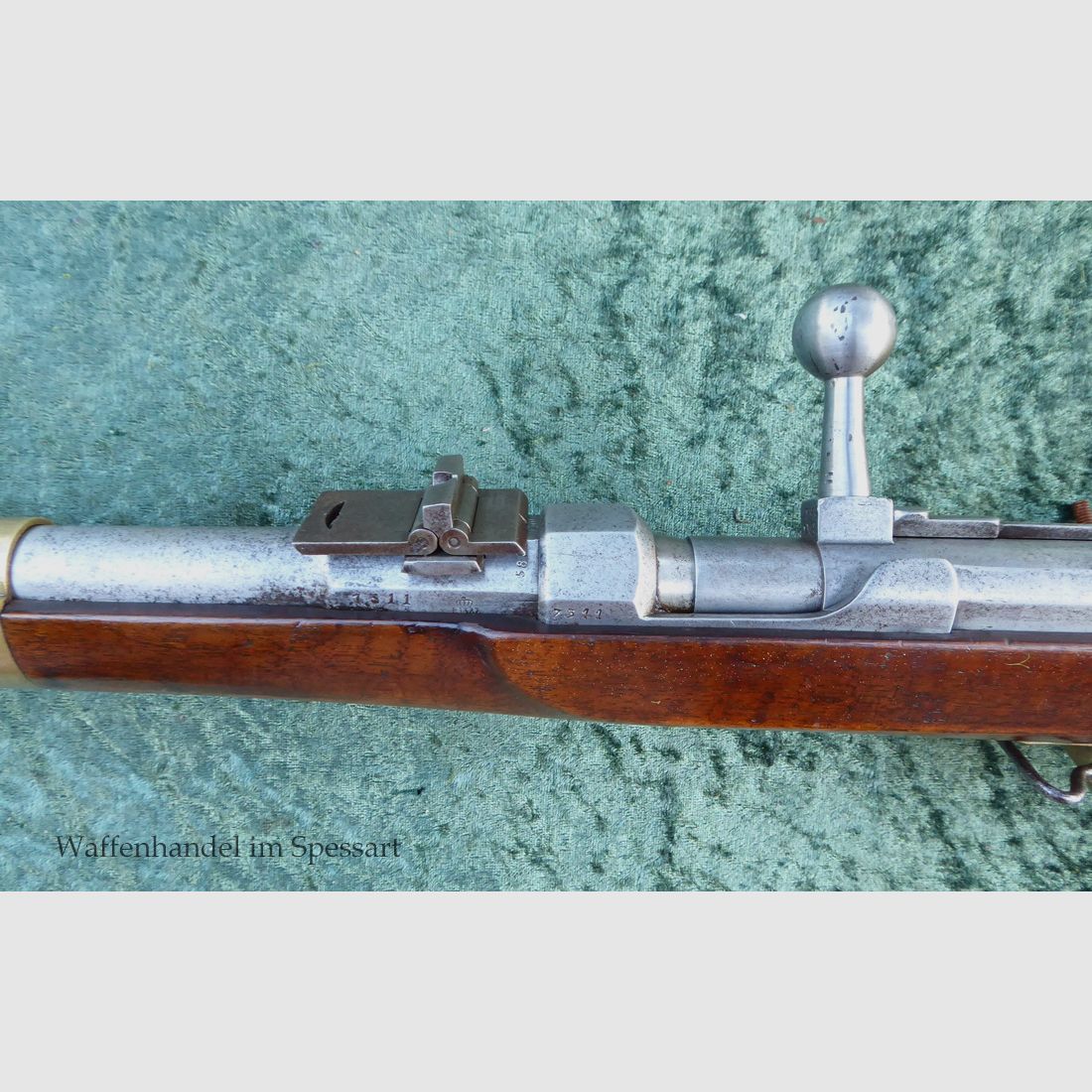 aguja de encendido fusil de infantería Mod.1862, Spandau de 1867.