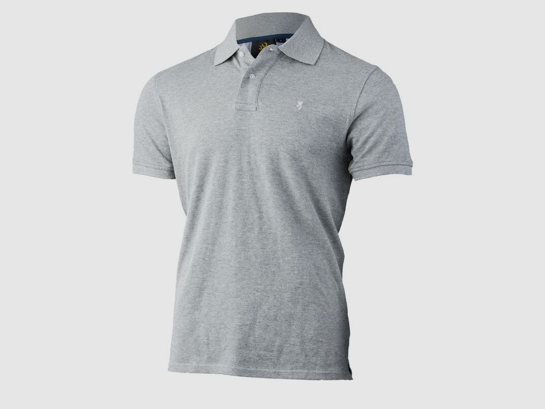 Browning Herren Poloshirt Ultra grau