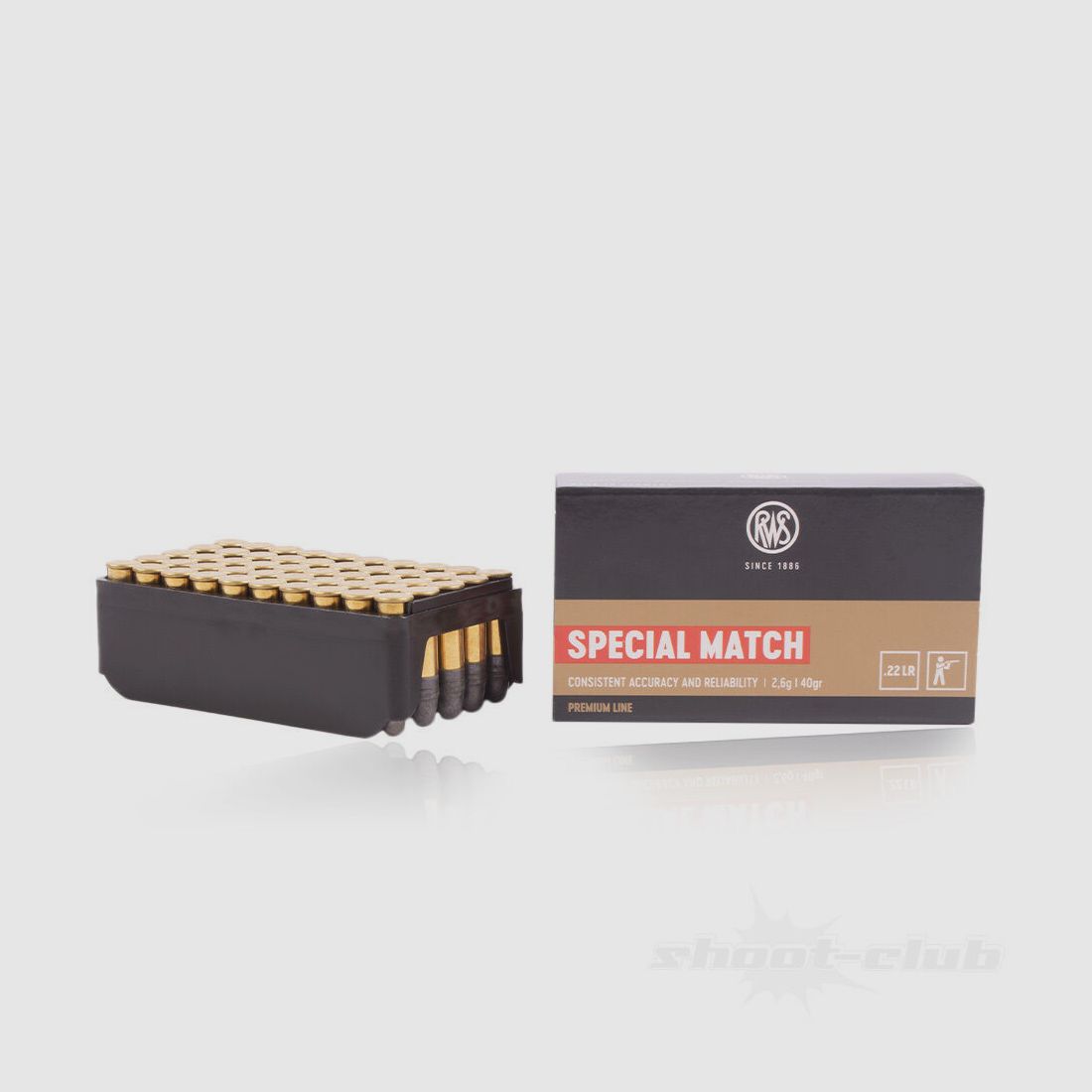 RWS Special Match 40 grs 50 pcs .22lr