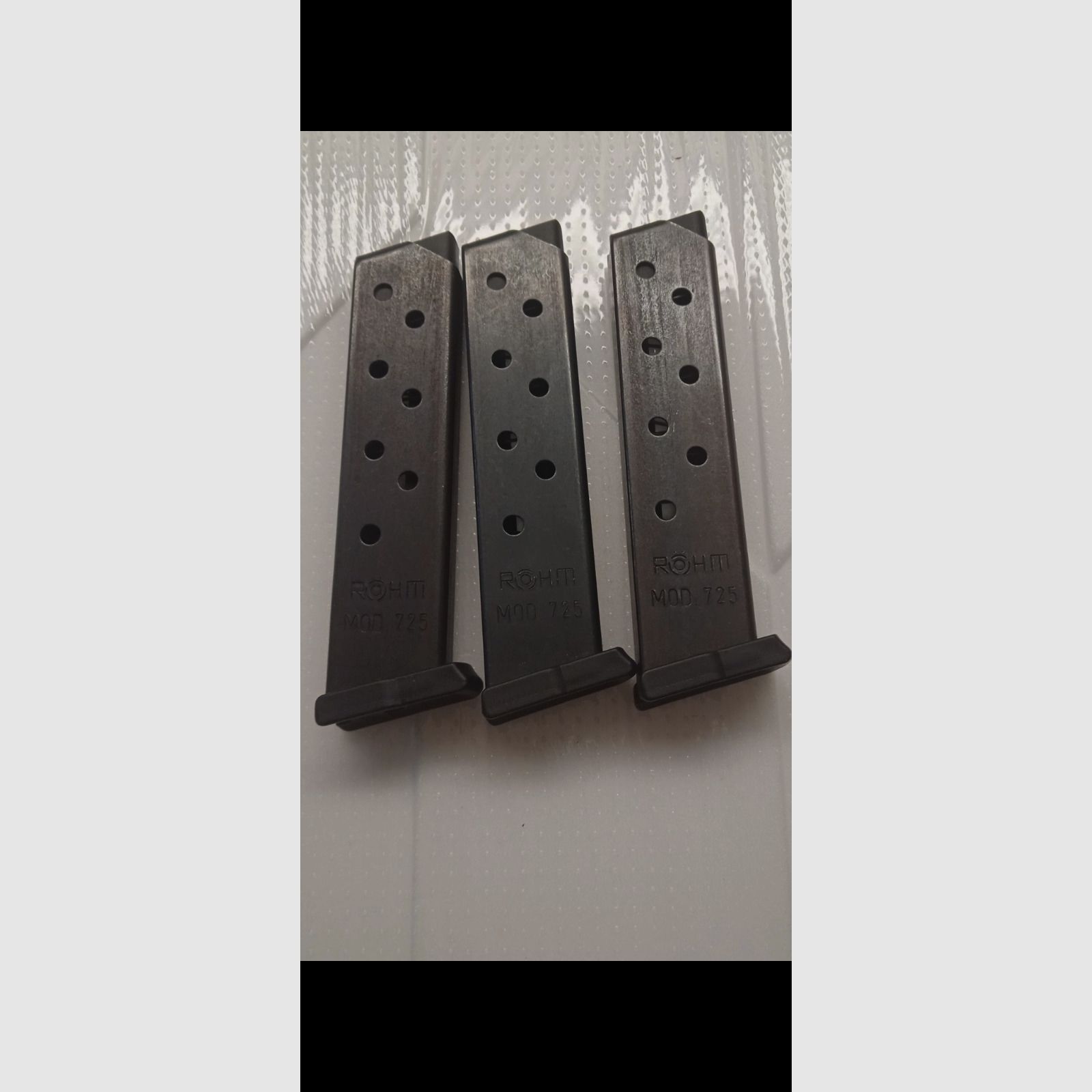 Röhm 725 zweite Generation + 3 Magazine