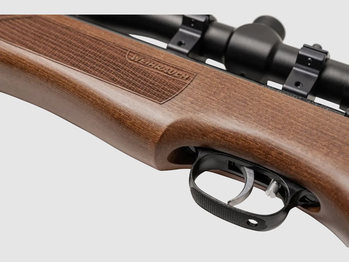 Weihrauch HW 35 Weitschussluftgewehr mit Schalldämpfer