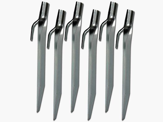 Highlander Flachstahl Heringe Highlander 18 cm 6er Pack